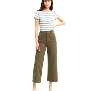 Levi’s Ribcage Wide Leg Crop- NEW WITH TAGS